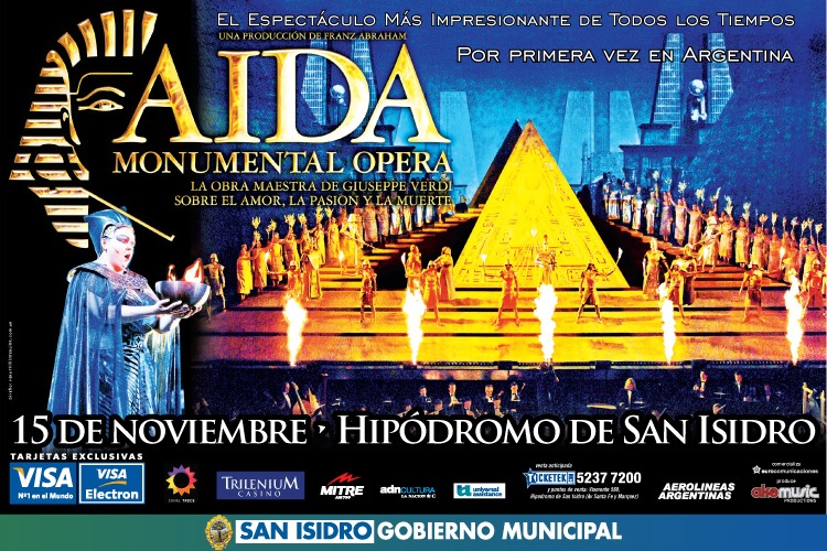 AIDA Monumental Opera On FIRE